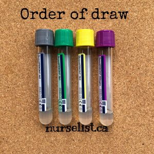 Tb Quantiferon test order of draw