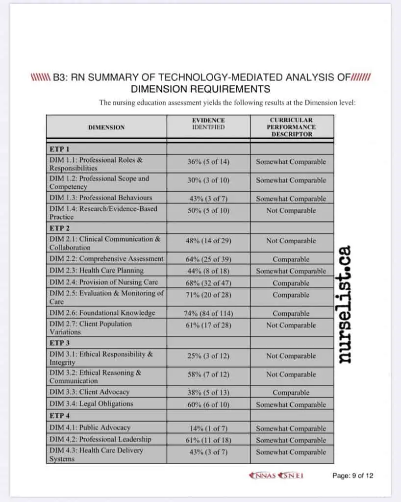 RN advisory report