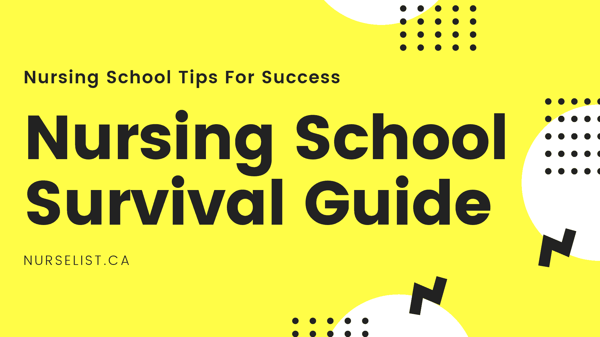 Nursing School Tips For Success – Nursing School Survival Guide