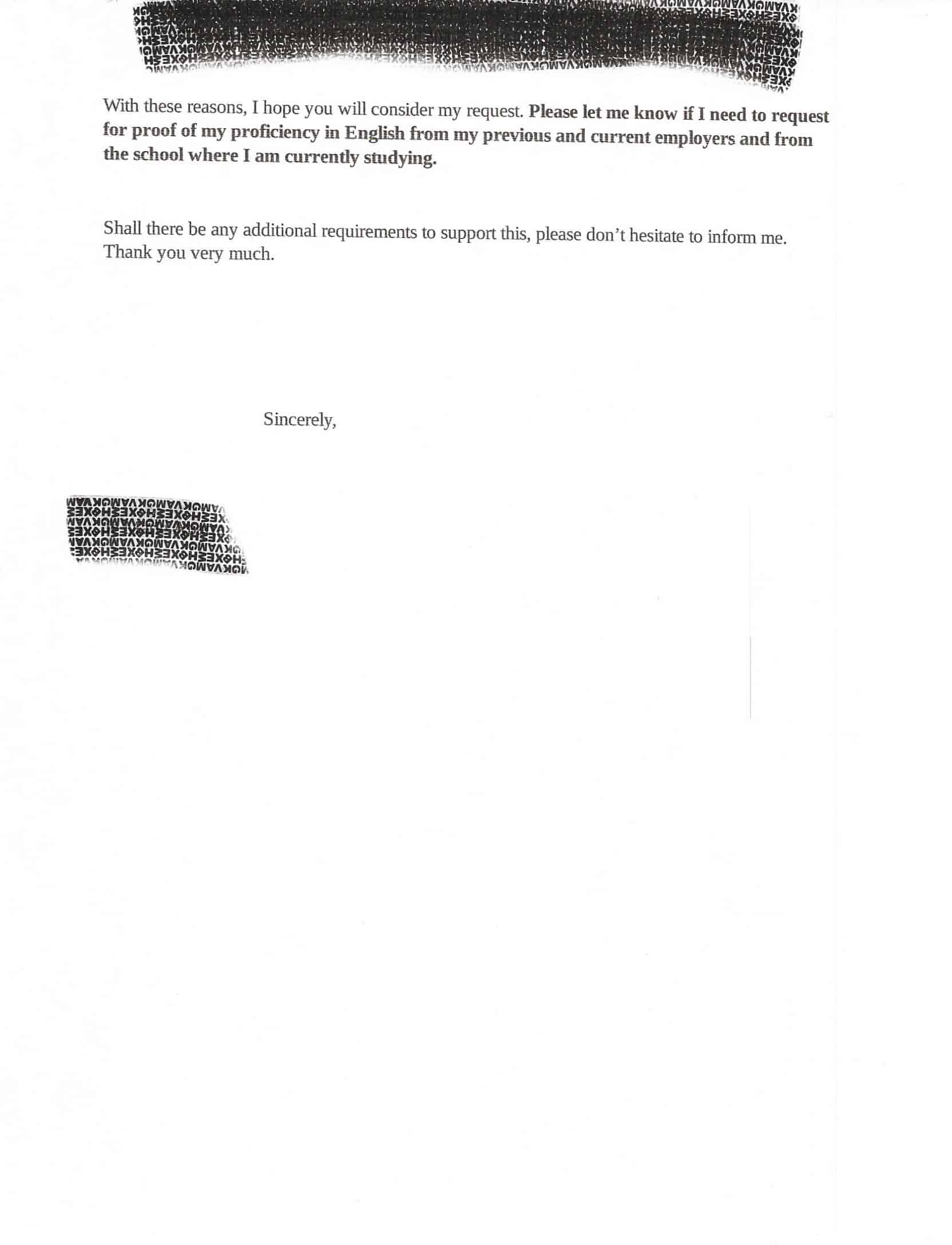 Language Proficiency English Proficiency Letter From University Sample Pdf