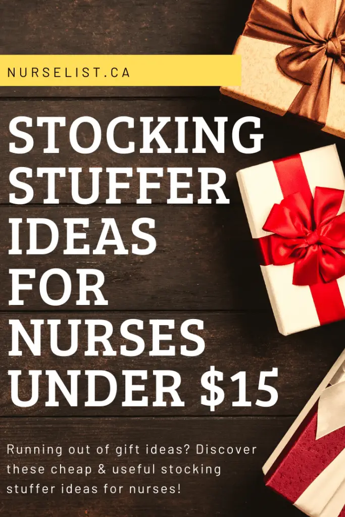 stocking stuffer ideas for nurses